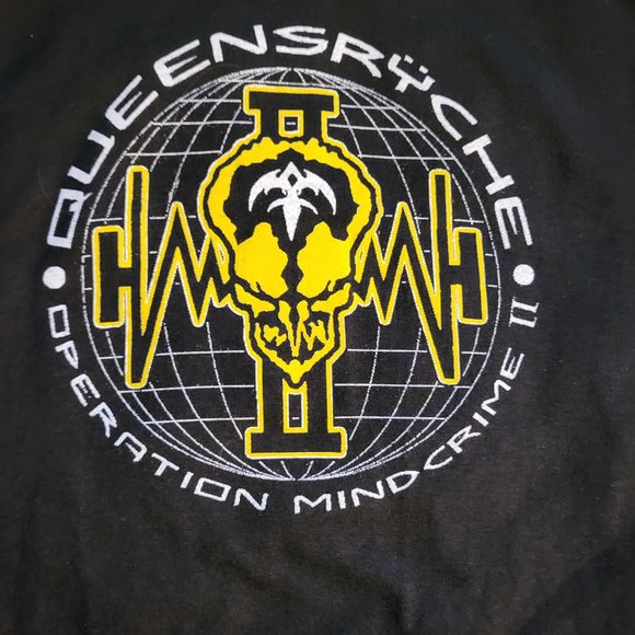 Vintage Queensryche "Operation: Mindcrime II " Rock Revenge Redemption Shirt L - Picture 1 of 5